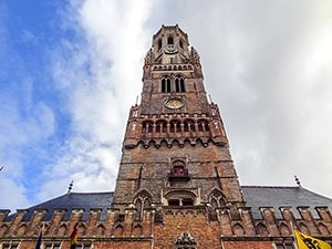 Bruges' historic belfry