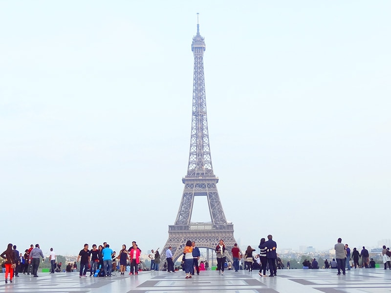 the Eiffel Tower - places to visit in Paris